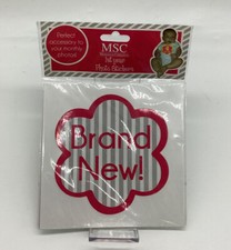 Mainstreet Collection First Year Photo Sticker  s Baby Girl New In Package