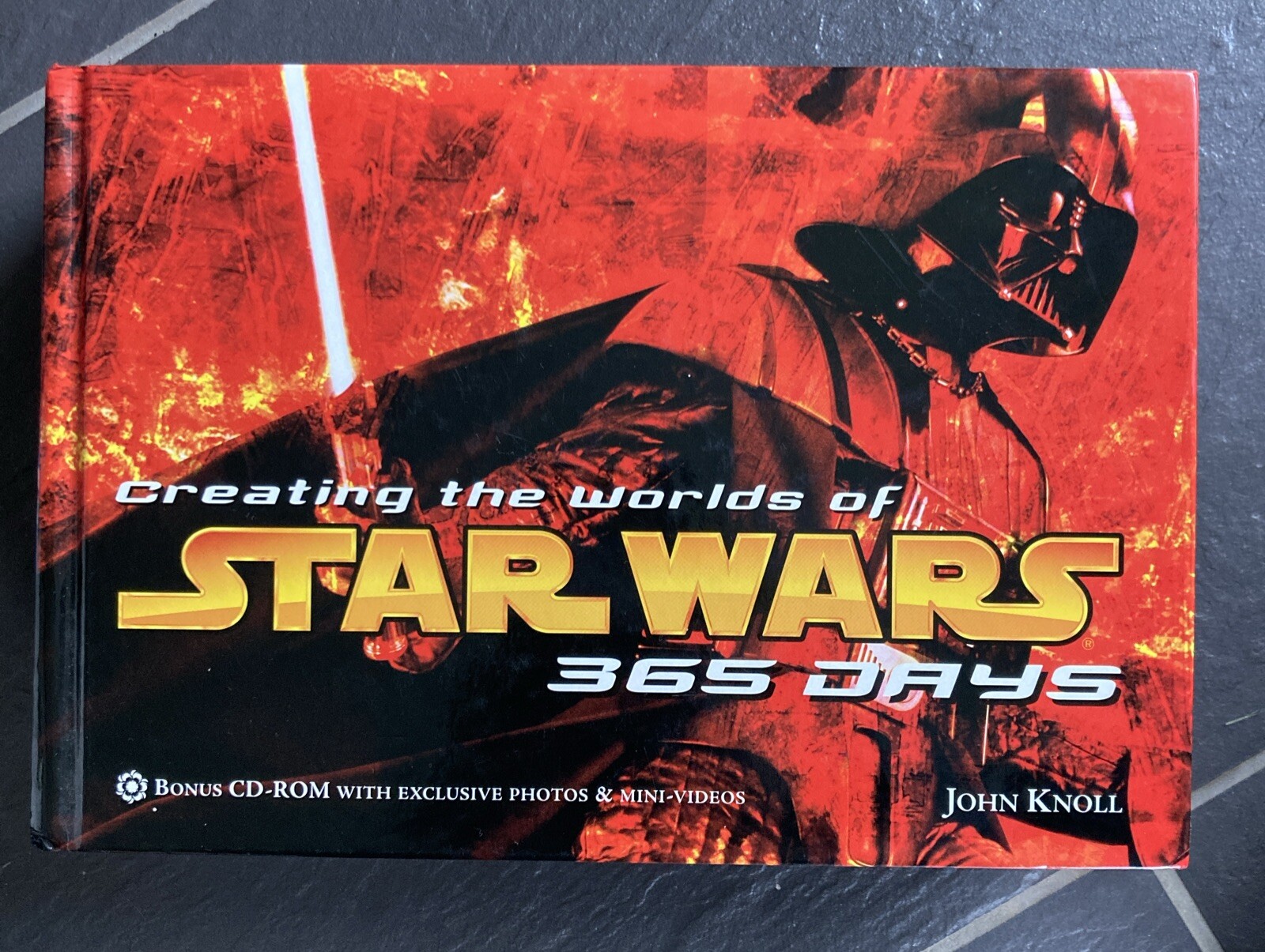 Creating the Worlds Of Star Wars 365 Days - Hardcover - with CD ROM / Jonn Knoll