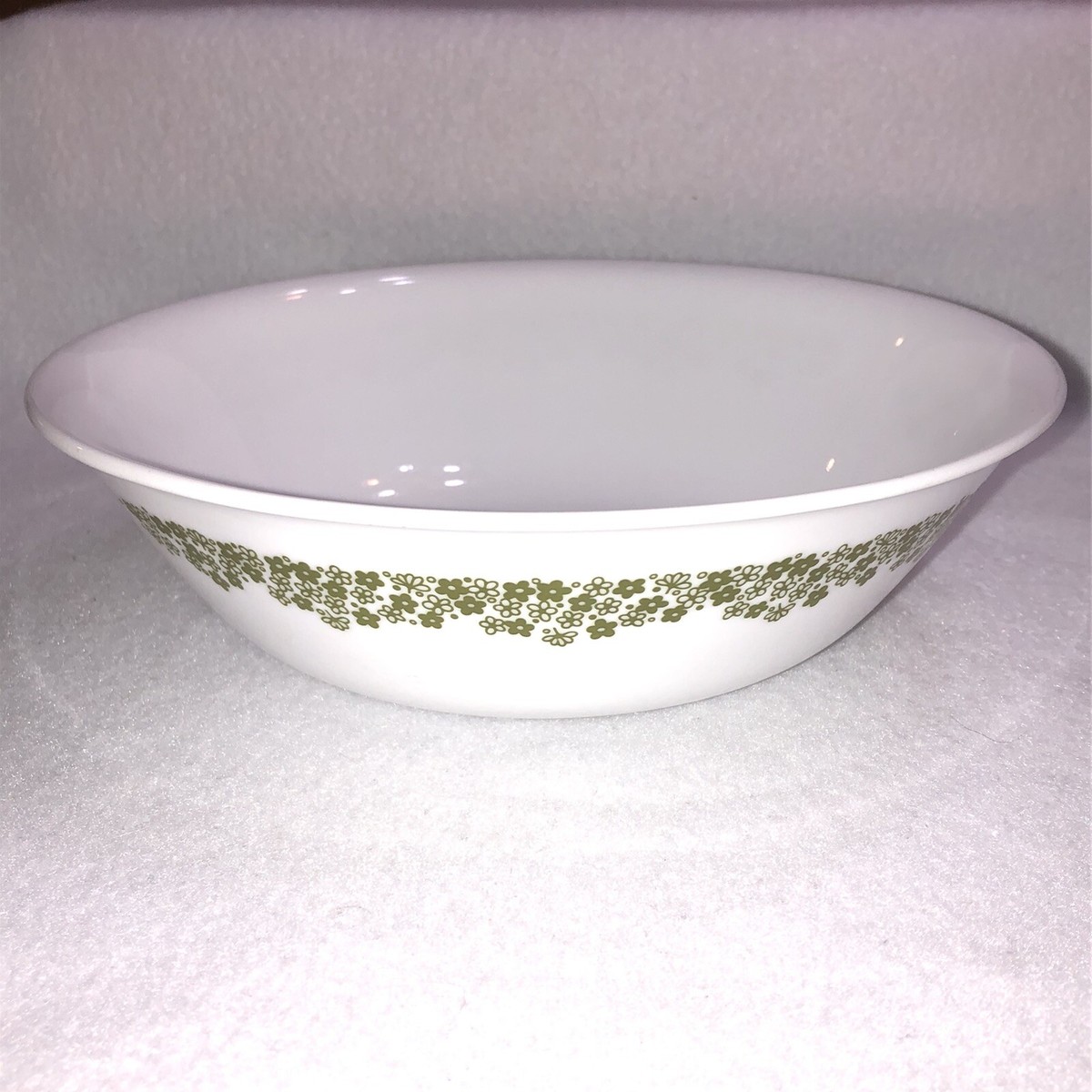 Vintage Corning Corelle Green Spring Blossom Crazy Daisy 8