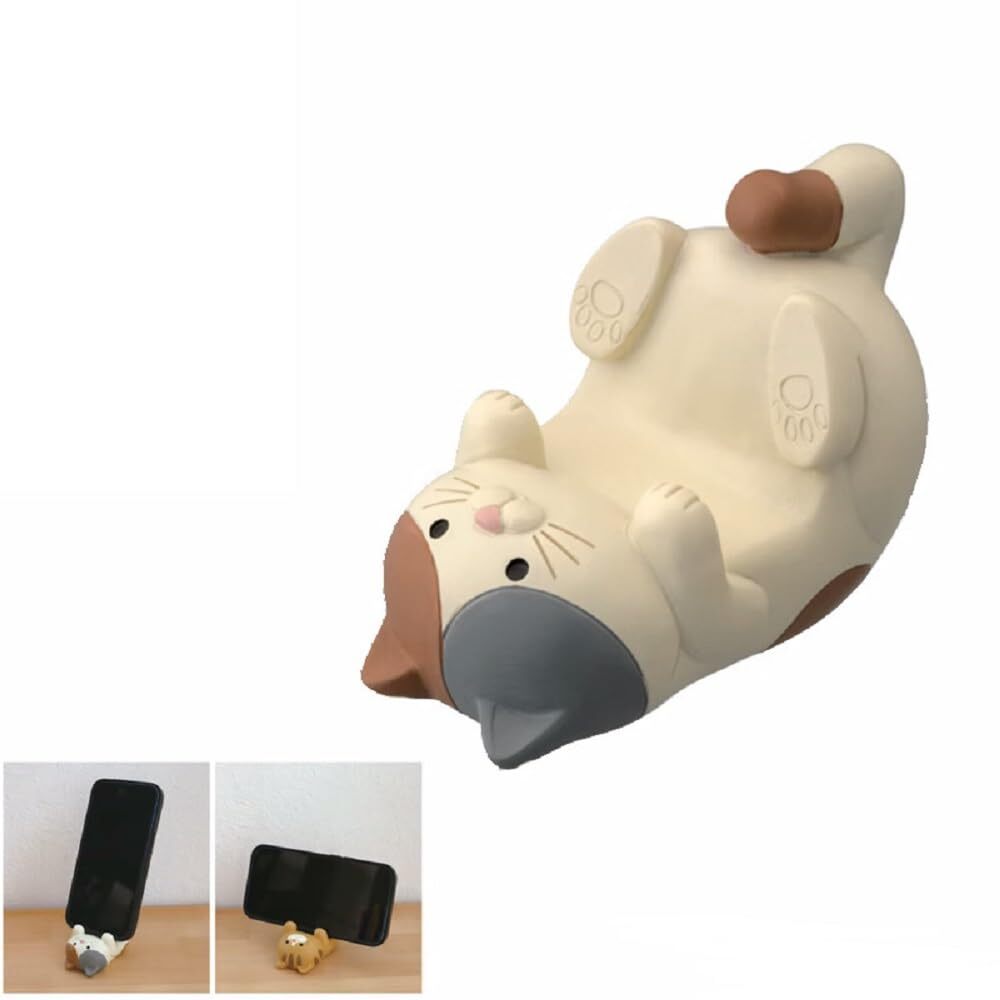 Unique Cute Cell Phone Stand Car Holder Cool Fun 3D Cartoon Cat