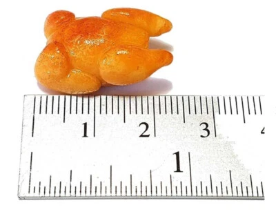 MONSTERMAGNETS Barbi Dollhouse Miniature Food Mini Turkey Chicken Thanksgiving Feast 👻🧲 1pc