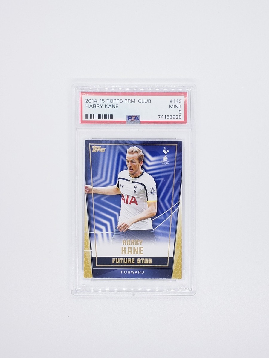 2014-15 Topps Premier Club Harry Kane Future Star Rookie Card PSA