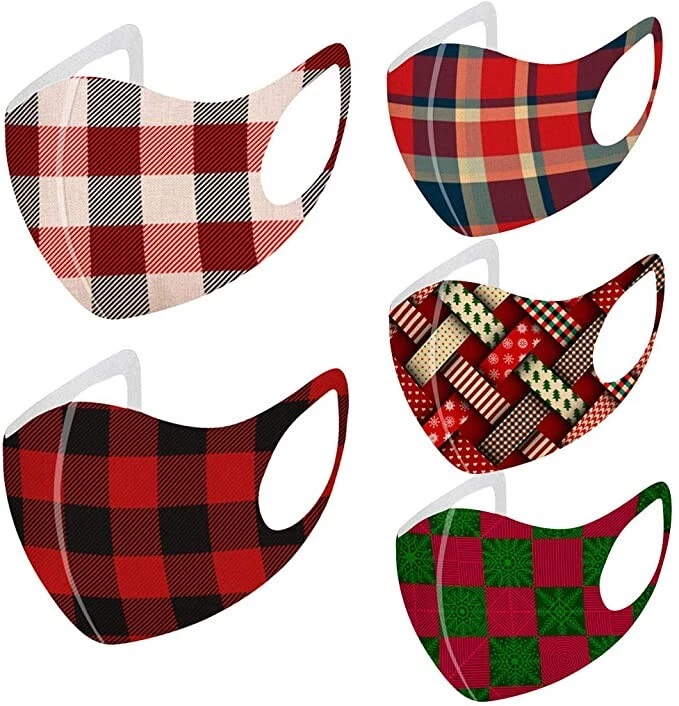 🚛Fast Shipping! 5 Breathable Comfortable Skin-Friendly Reusable Facemasks - Image 3 of 4