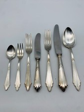 WMF Patent Modell 900 90er Silberbesteck Fächermuster 61 Teile