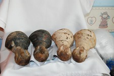 Antique Vintage Ornate Cast Iron Ball & Claw Foot Bath Tub Feet Lot Of 4