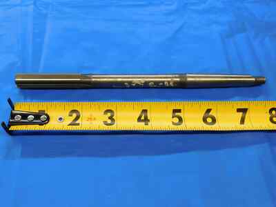 0.4977 OD HSS REAMER MT1 SHANK 6 FL .4977 1/2 .5000 -.0023