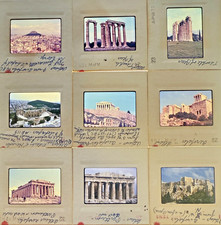 Vintage 35mm Photo Slides 1970s  900 per lot - Greece