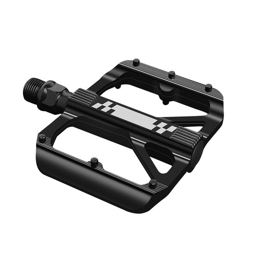 Pédales Vélo Universelles En Alliage D'Aluminium - Noires - Antidérapantes - Légères - 9/16" - Neuves