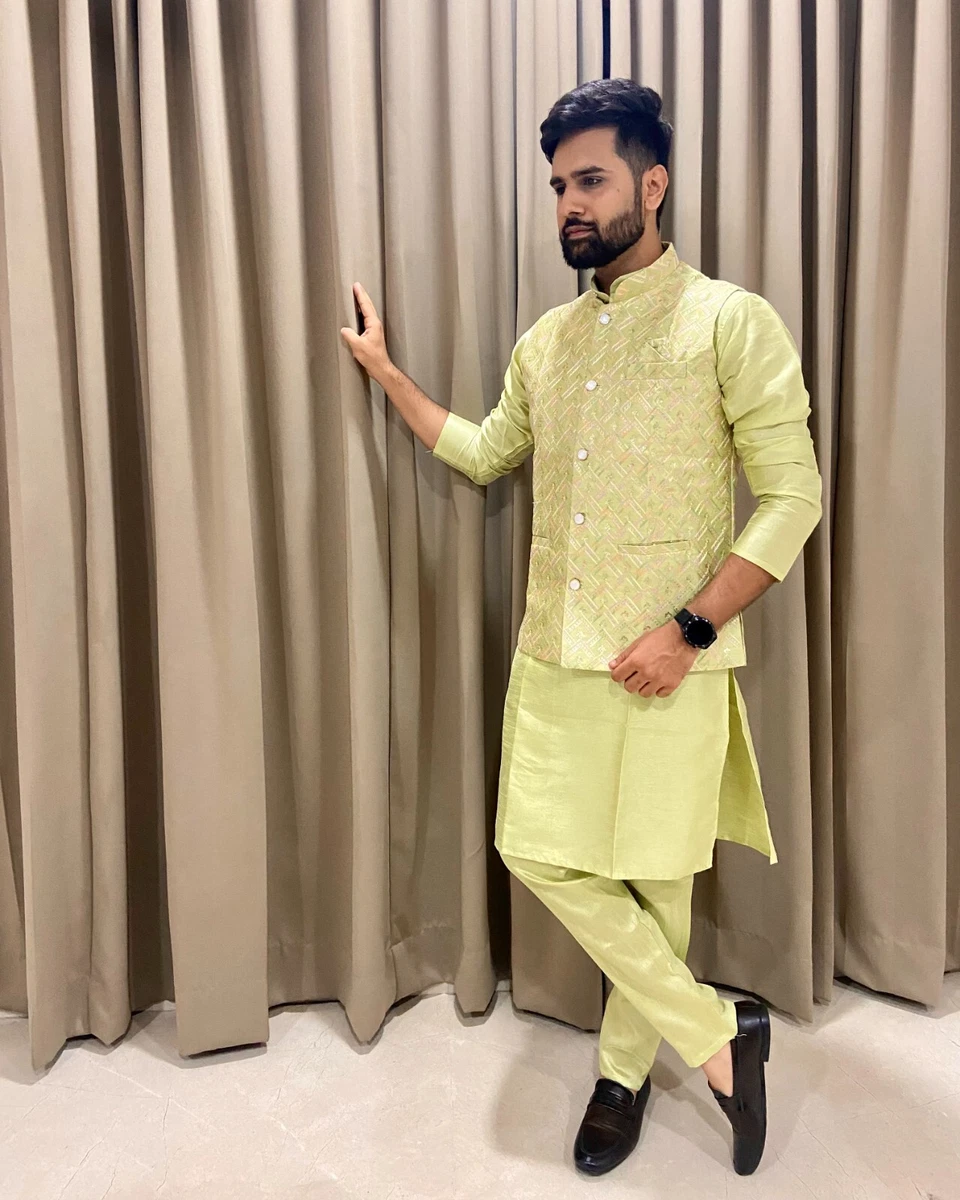 Modi kurta pajama with jacket new arrivals