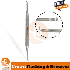 Endodontic Crown Flashing Bridge Remover Scaler Dental Manual Crown Removal