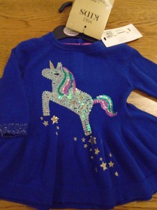 m and s unicorn dress