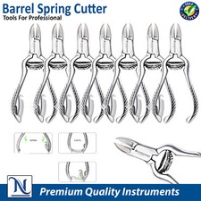 Toe Nail Cutter Barrel Spring Ingrown Nail Nipper Clipper Locking Handle
