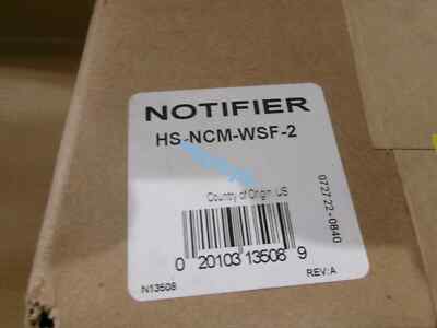 1PC Brand new NOTIFIER HS-NCM-WSF-2 Fast shipping#DHL or FedEx
