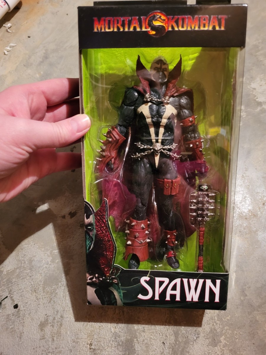 McFarlane Toys, 7 inch Mortal Kombat, Spawn With Mace, NIB