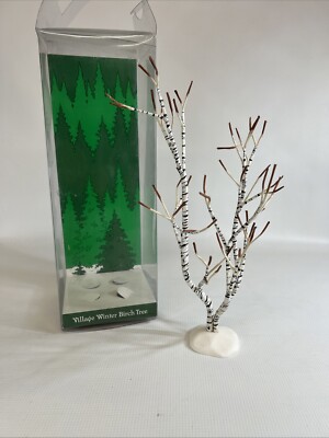 Department 56 ~ Village Winter Birch Tree 52167 In The Original Package