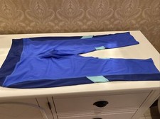 LL Bean Girl  s Size 14 Blue  Purple Nylon  Elastine Activewear Leggings