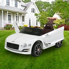 2 Seater Electric 12v Ride on Car Toy Remote LED MP3 Bentley Style Kids Gift