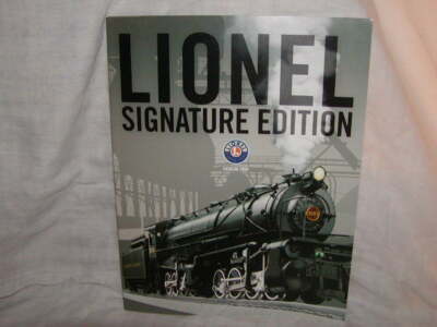 Lionel 2009 Signature Edition Train Catalog 122 pg Complete Excellent Condition