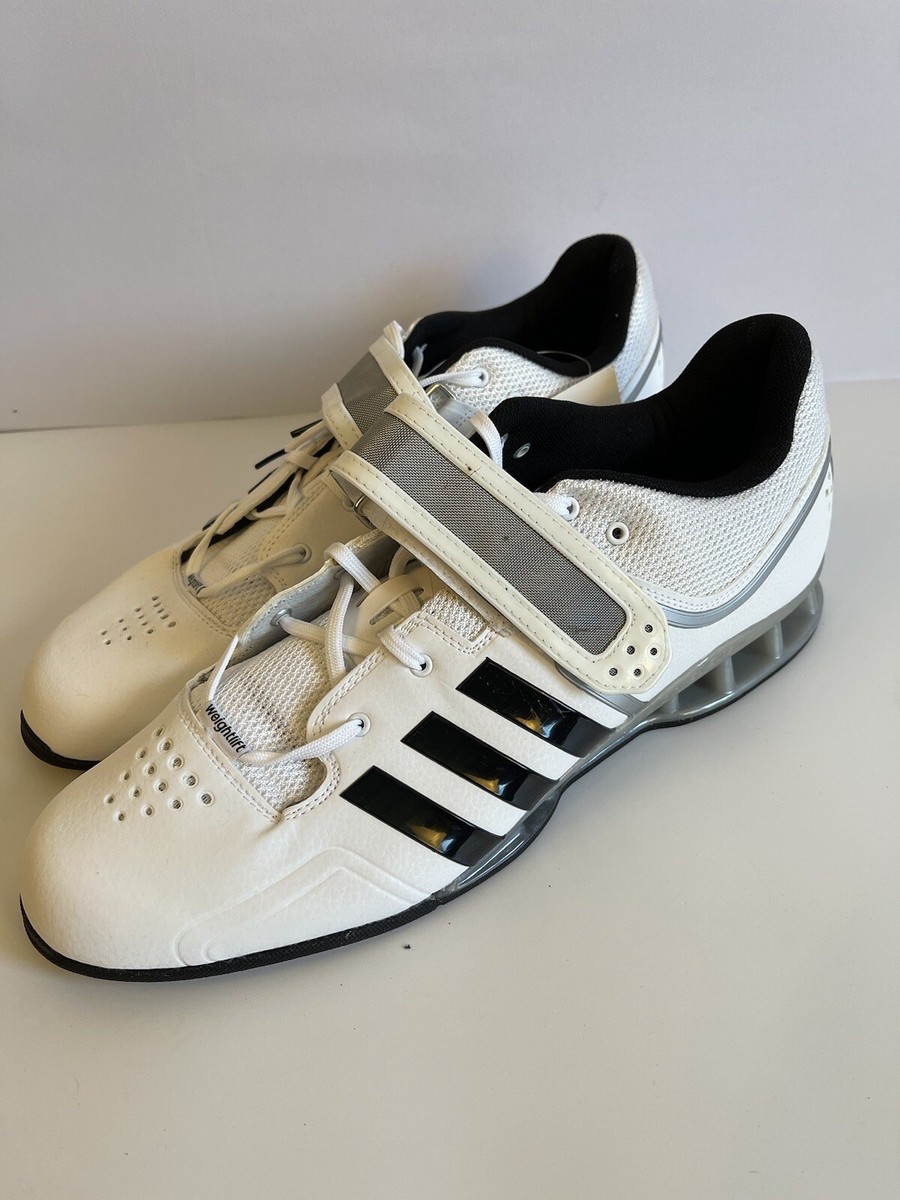 Adidas AdiPower Weightlifting White M25733 Mens Size 15 | eBay