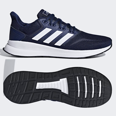 adidas Runfalcon Mens Running Shoes SIZE 8.5 Navy Blue Sports Trainers PE | eBay adidas Runfalcon Mens Running Shoes SIZE 8.5 Navy Blue Sports Trainers PE | eBay