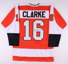 Bobby Clarke Signed Philadelphia Flyers Jersey (JSA COA) 17th Overall Pick 1969