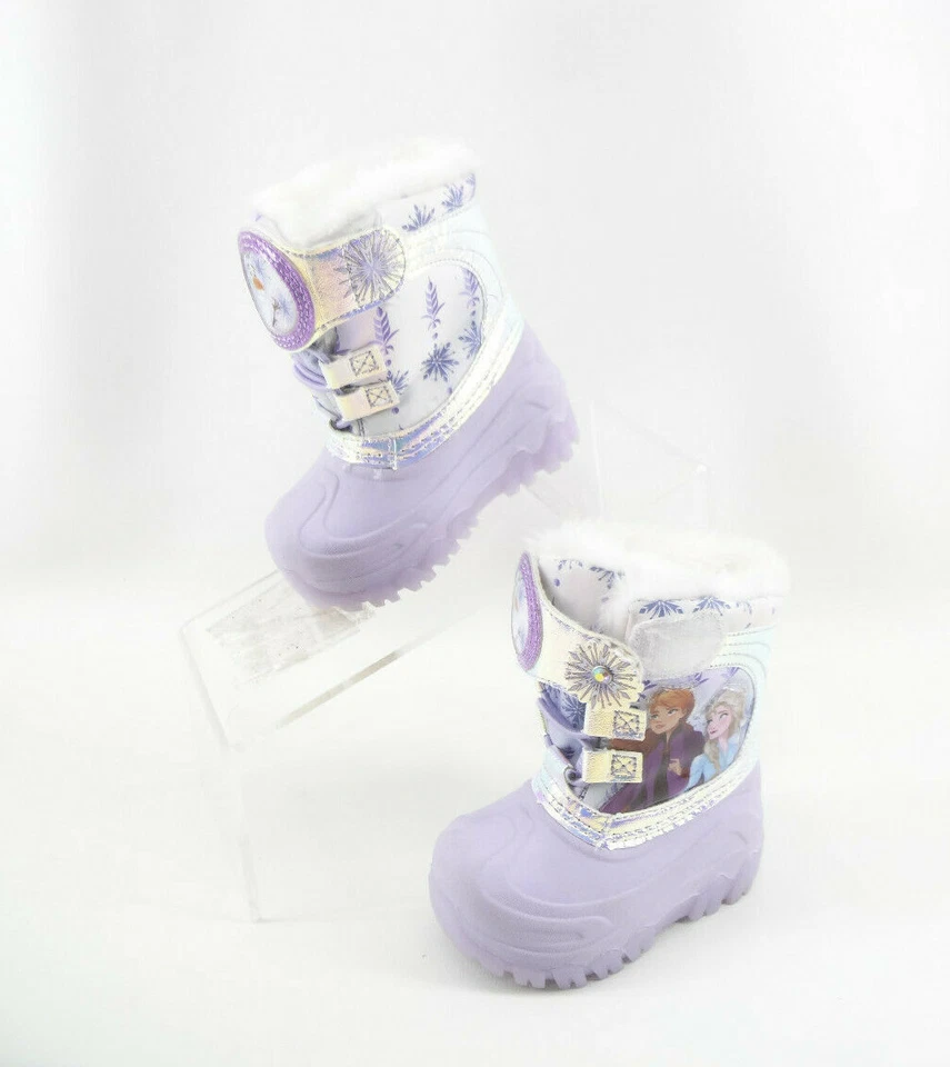 Disney замороженный II ребенка ясельного возраста девочки термолит зимние ботинки размер 5 светящаяся подошва - Изображение 2 из 4