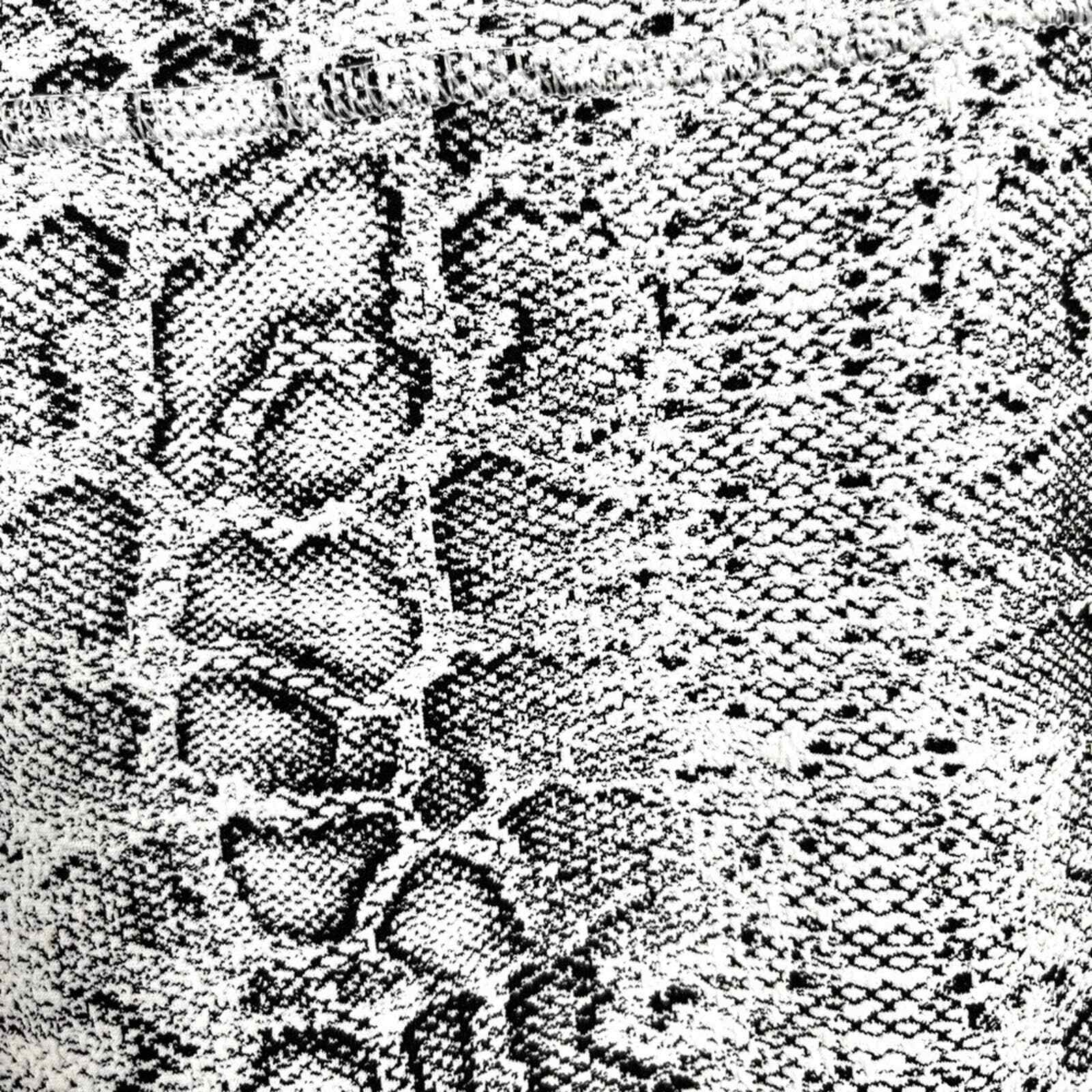 White and Black Python Print Leggings - image 5