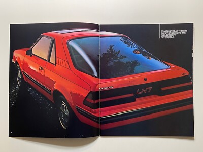 1982 Mercury LN7 Car *Original Sales Brochure* (15 Color Pages) | eBay