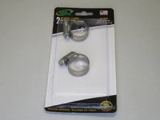 Ideal Tridon 5512058 Hy-Gear Clamps 1/2" to 1-1/4" Carded Two-Pack