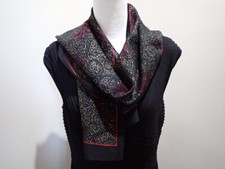 Vintage 11" x 55" Scarf