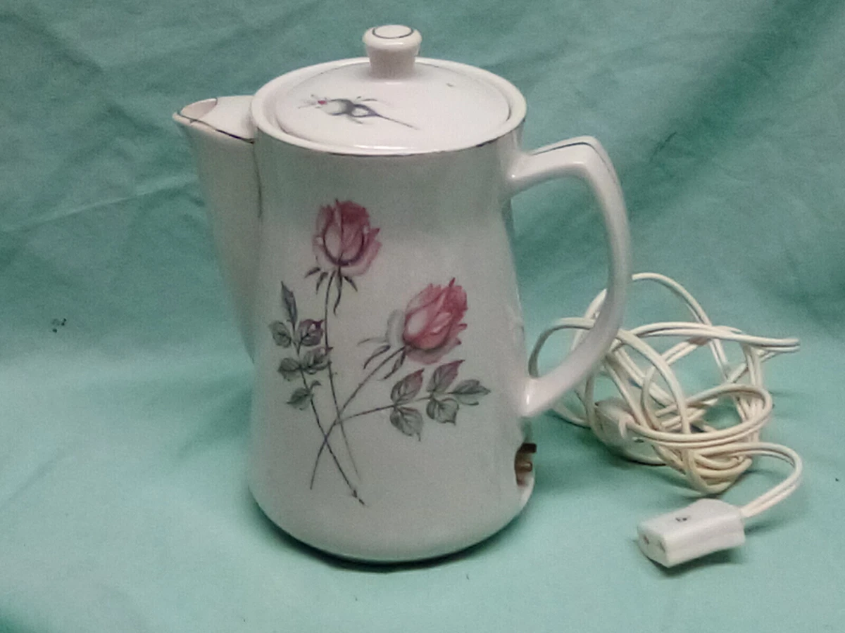 Electric hotsell porcelain teapot