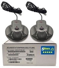 Polycom SoundStation IP 6000 Expansion Microphones 2215-07155-001 - Brand New