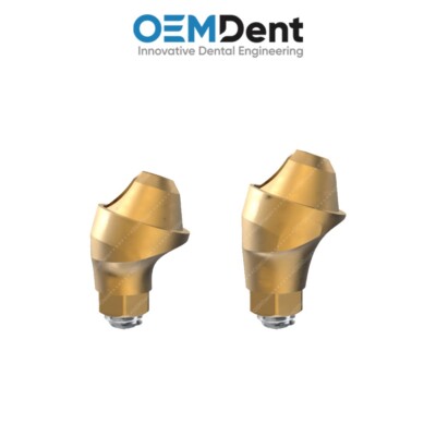 Angulated Multi Unit 17° 1.6mm Abutment RP Nobel Active  Compatible Conical