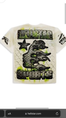Hellstar War Ready T Shirt, Brand New 100% AUTHENTIC NFC TAG