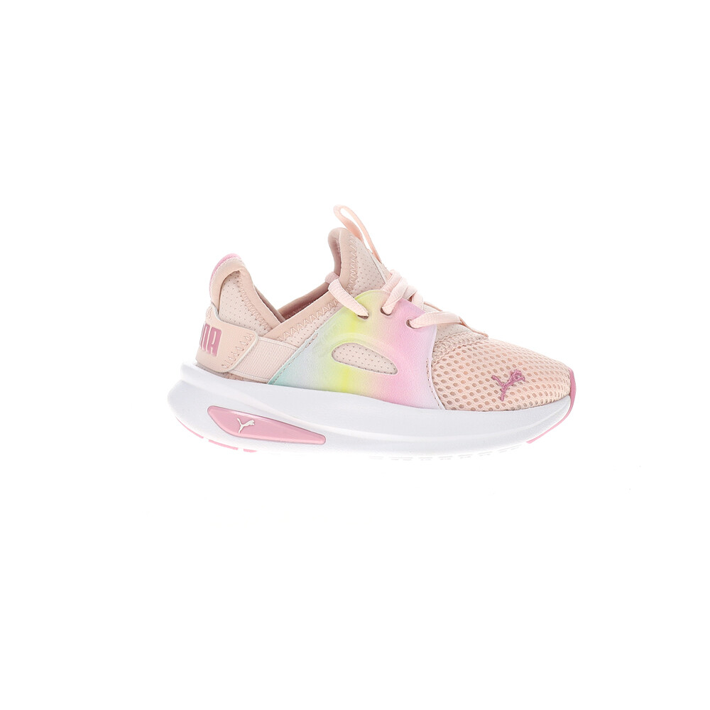Розовые кроссовки Puma Softride Enzo Evo Sunset Fade без шнуровки для маленьких мальчиков Повседневные Sh