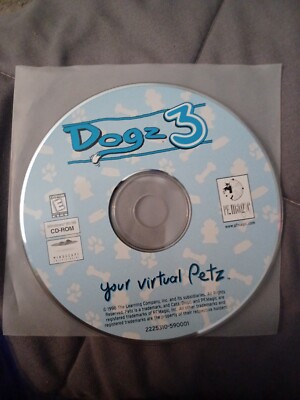 Dogz 3: Your Virtual Petz - (PC, '98) - CD-ROM - DISC ONLY - Excellent condition