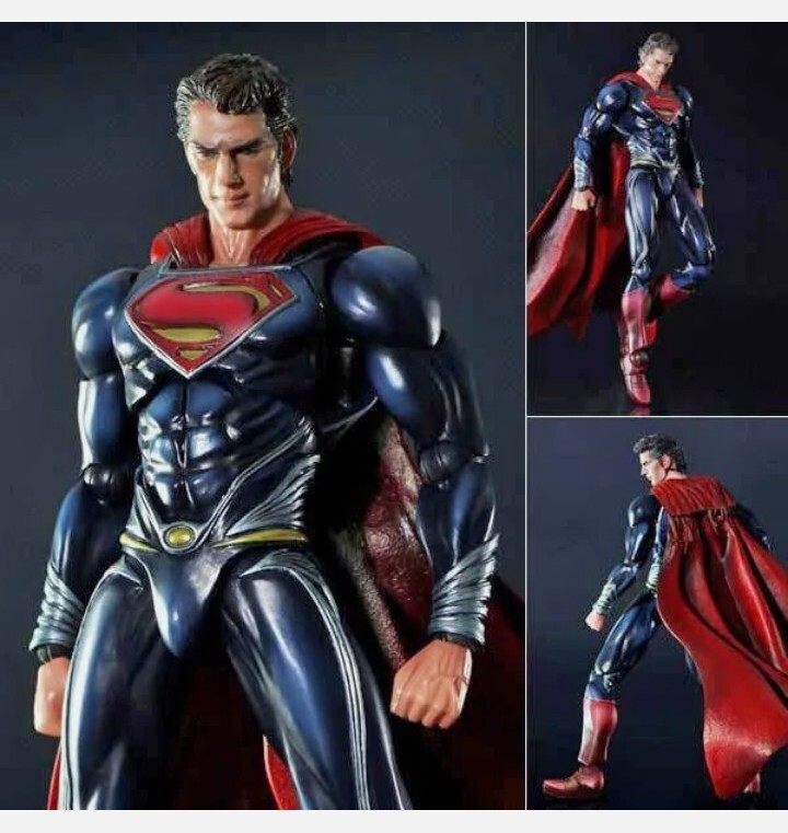 Superman No.1 - Man of Steel - Square Enix Play Arts Kai Action