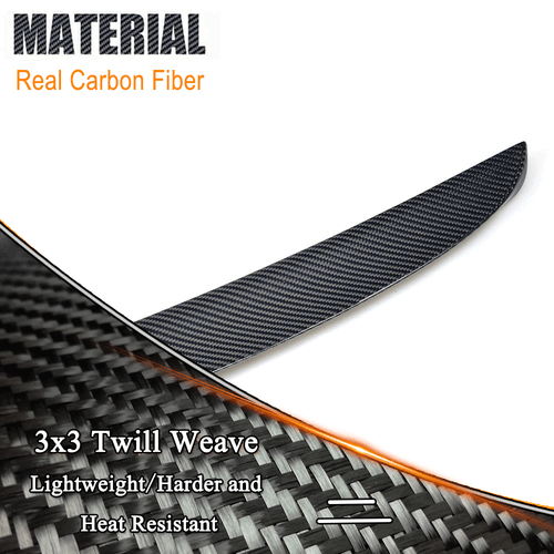 For Bentley Flying Spur W12 Sedan 2013-2019 Real Carbon Rear Trunk Spoiler Wing - Bild 10 von 13