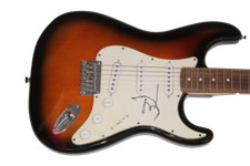 JOHNNY DEPP SIGNED AUTOGRAPH FENDER ELECTRIC GUITAR - HOLLYWOOD VAMPIRES JSA COA