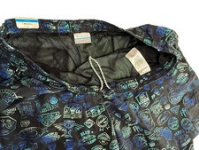 New NWT COLUMBIA Swim Trunks Board Shorts. Blue. Mesh Liner Lined Size Men's L