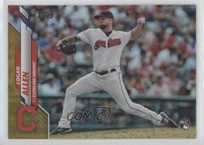 2020 Topps Jumbo Pack Exclusive Gold Foil Logan Allen #228 Rookie RC 0i21