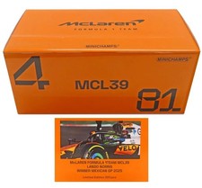 McLaren F1 Team MCL39 Lando Norris Mexico GP 2025 Winner 1/18 MINICHAMPS