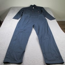 Dickies Coveralls Men's 2XLT Dark Navy Blue Long Sleeve Workwear