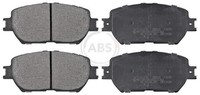 A.B.S. Bremsbelagsatz Scheibenbremse 37356 FüR Camry Toyota Wish Isis ZNE10 Vvti