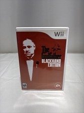 The Godfather Blackhand Edition (Nintendo Wii 2007) CIB Complete W Manual TESTED