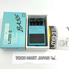 Boss LMB-3 Bass Limiter Enhancer Guitar Effect Pedal w/ box , manual #0053