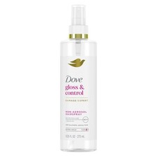 Dove Non-Aerosol Extra Strong Hold Women  s Hairspray, Gloss  Control, 9.25 oz