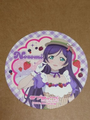 Love Live! μ's Nozomi Coaster Character Cafe 6th Anniversary Japan Postal