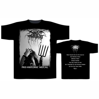 DARKTHRONE - Pre-Historic Metal T-Shirt OFFICIAL MERCHANDISE