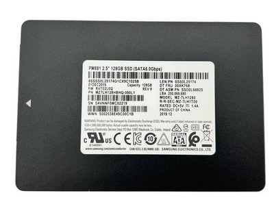   Samsung 128GB 2.5 Zoll SATA-III 6 Gb/s intere SSD 2,5 Zoll